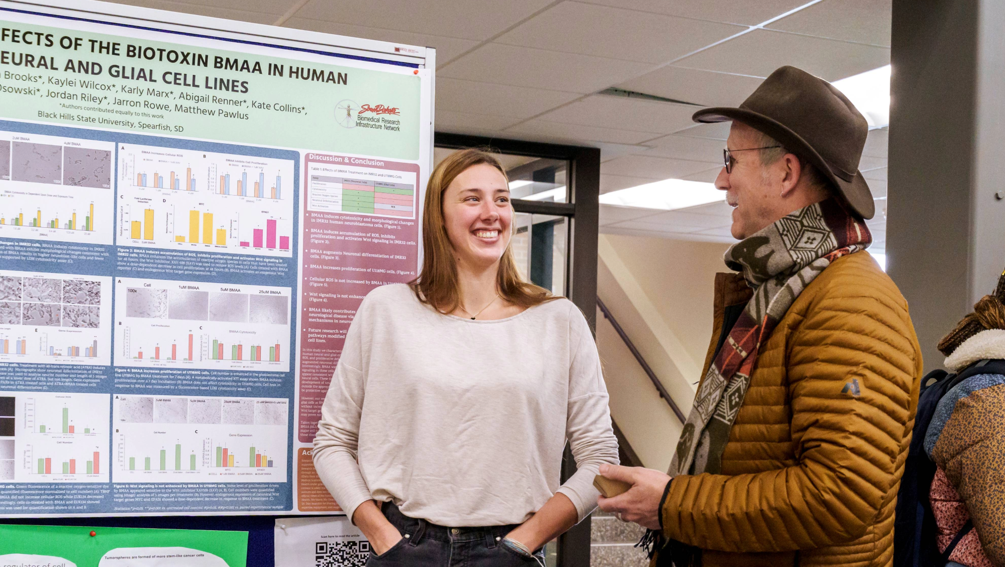 Research poster presentations at BHRS